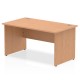 Rayleigh Panel End 800mm Deep Straight Office Desk